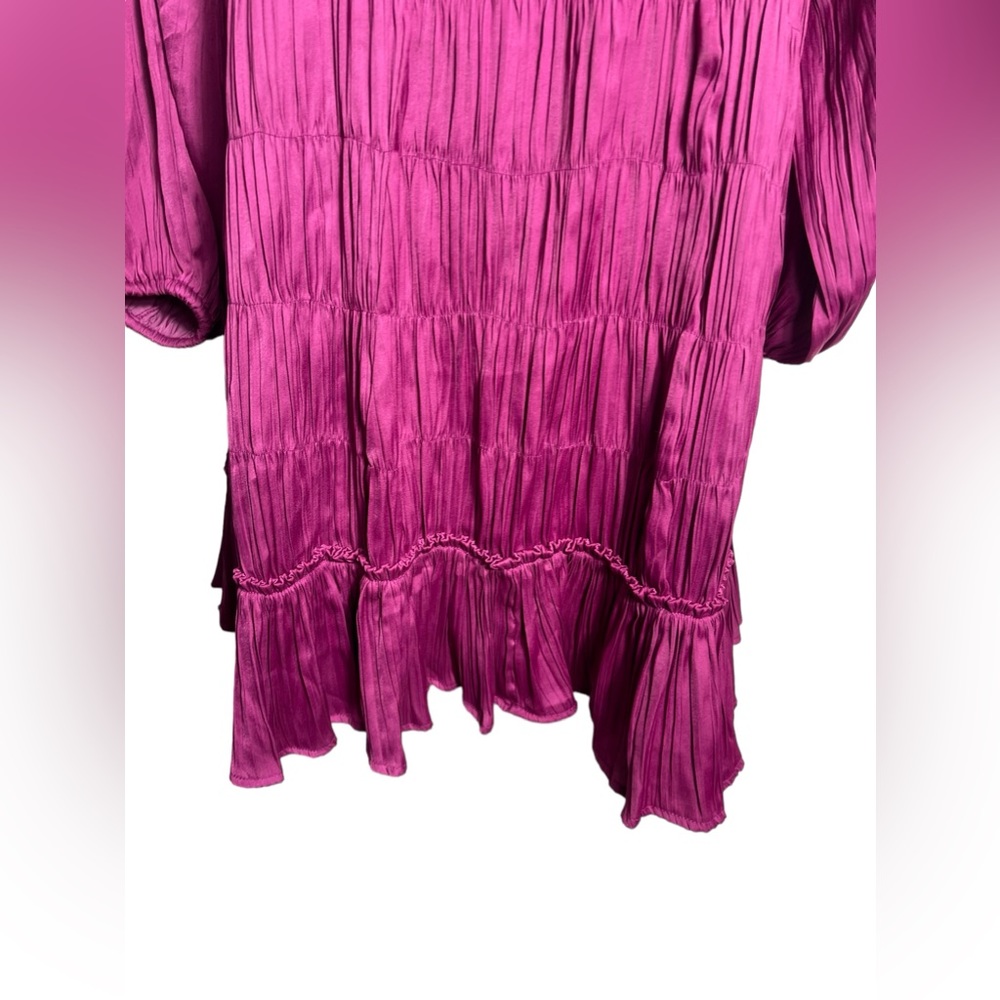 MAEVE by Anthropologie dress size XSP stunning mulberry purple shift dress 🩷 - Picture 4 of 7